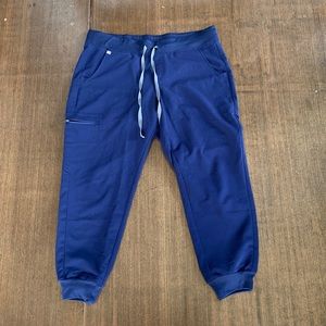 FIGS Navy Zamora Jogger scrub pants